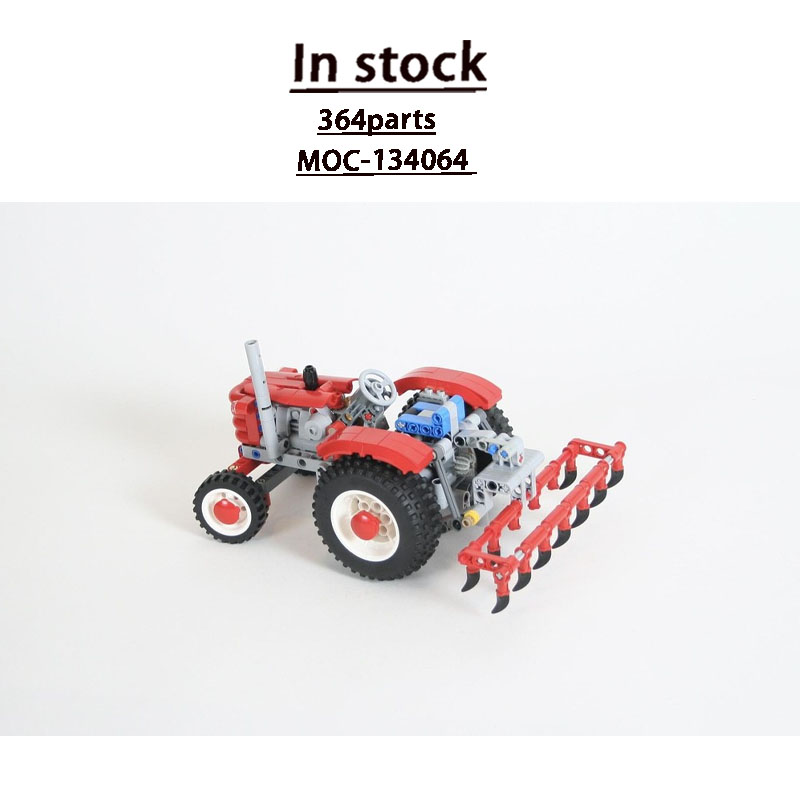 Farming Agriculture Model - MOC-134064 Kentsel Çiftlik Tarımsal Retro Traktör