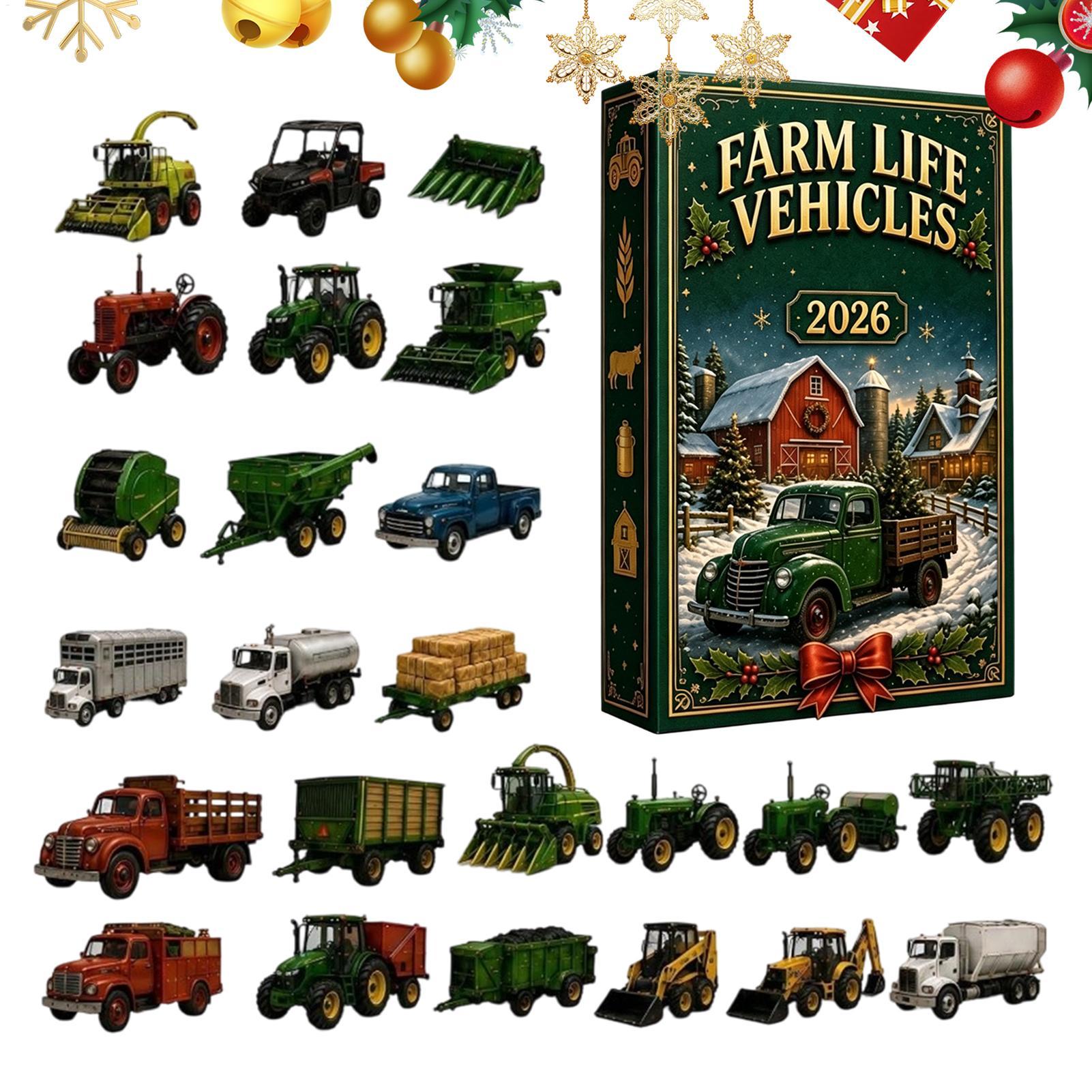 Agriculture Farming For Kids - Çiftlik Hayatı Araçları Takvimi Noel Advent