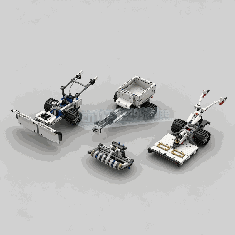 Farming Agriculture Model - 1021Parts MOC Çift Tek Akslı Çiftlik