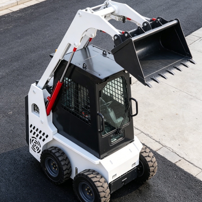 Farming Agriculture & Cooking - Özelleştirilmiş Kompakt Binilebilir Skid Steer Yükleyici,