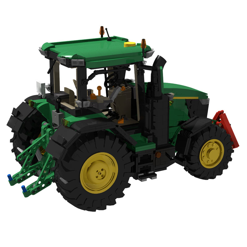 Farming Agriculture Model - MOC-231420 Kentsel Çiftlik Tarım Traktörü Yapı