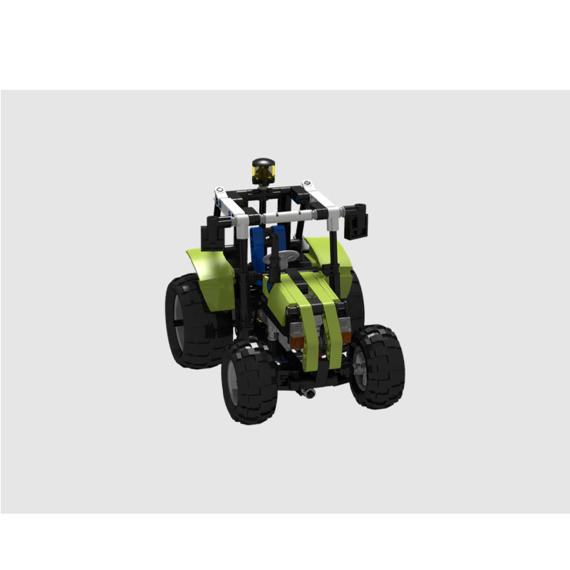 Farming Agriculture Model - MOC-46194 Kentsel Çiftlik Tarım Traktörü Yapı