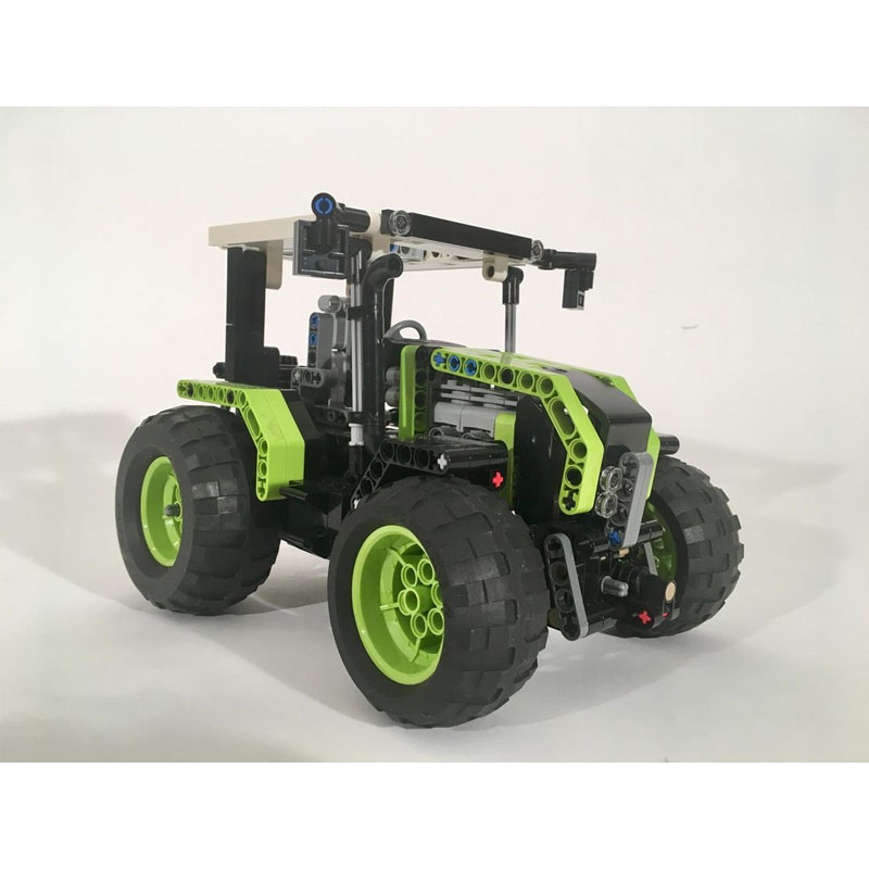 Farming Agriculture Model - MOC-97333 Kentsel Çiftlik Tarım Traktörü Yapı