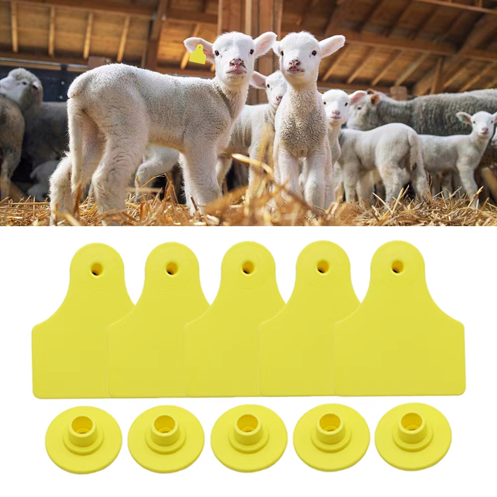 Livestock Ear Tag - 20 Adet 40*50mm Keçi Koyun Sığır