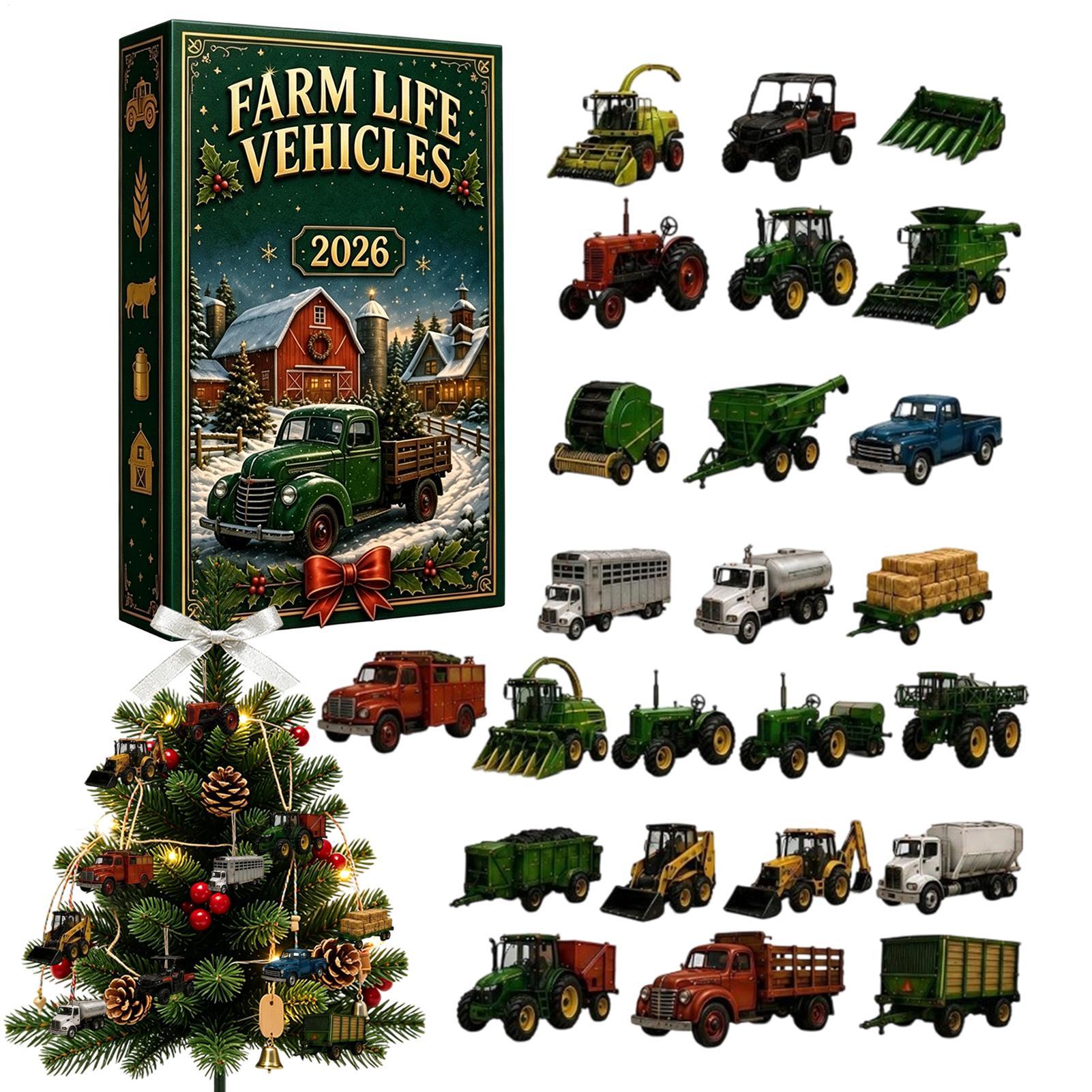 Agriculture Farming For Kids - Noel Çiftlik Hayatı Araçları Takvimi Advent