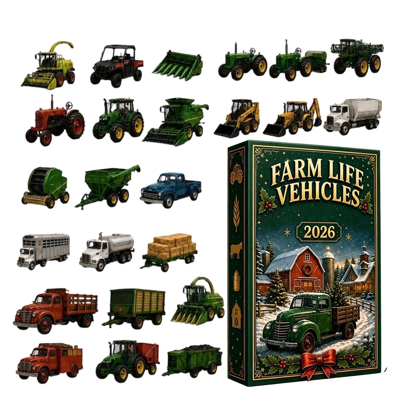 Agriculture Farming For Kids - Çiftlik Hayatı Araçları Takvimi Noel Advent