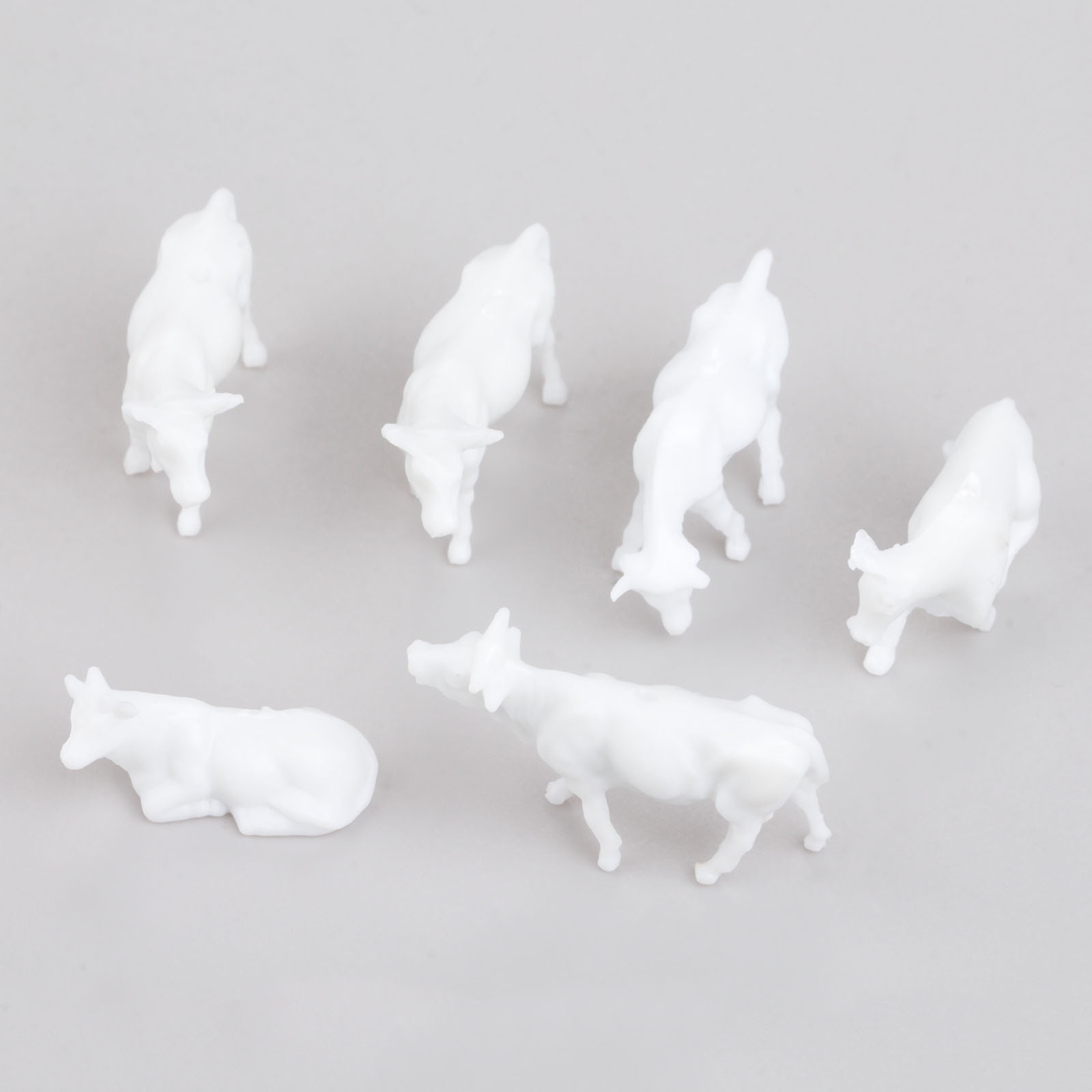 Farming Agriculture Model - 100 adet beyaz Model inekler ölçek
