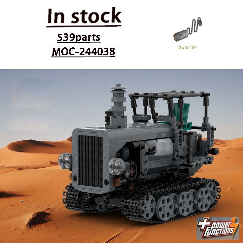 Farming Agriculture Model - MOC-244038 Kentsel Retro Tarım Çiftlik Traktörü