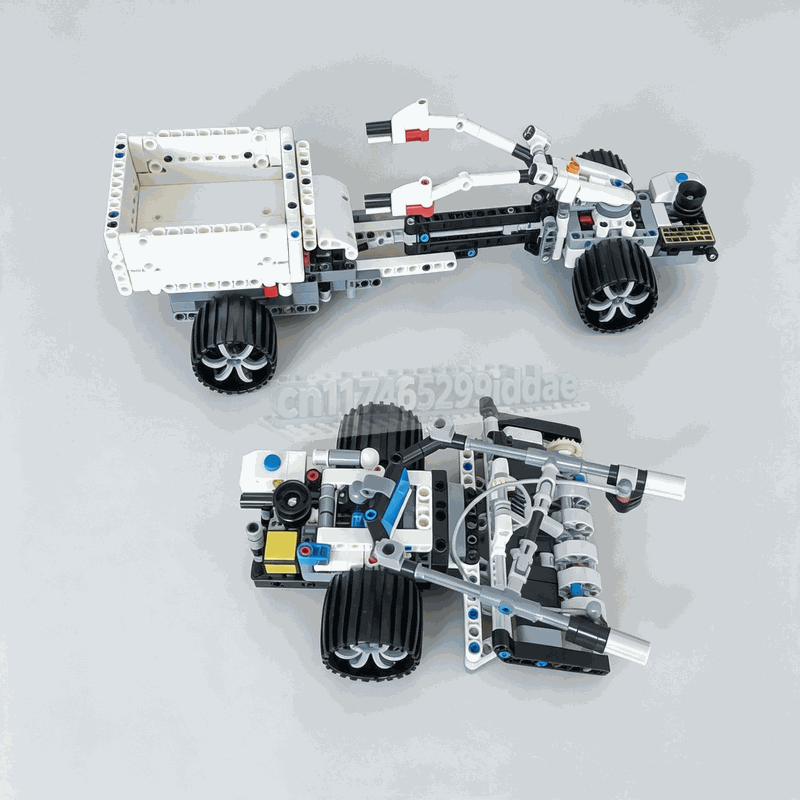 1021Parts MOC Çift Tek Akslı Ç - Farming Agriculture Model incelemesi ve fiyatı