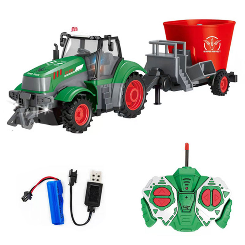 1:24 RC araba 27MHZ radyo uzak - Agriculture Farming For Kids incelemesi ve fiyatı